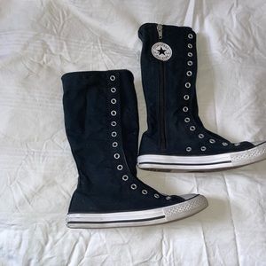 Converse vintage knee high sneakers size 3